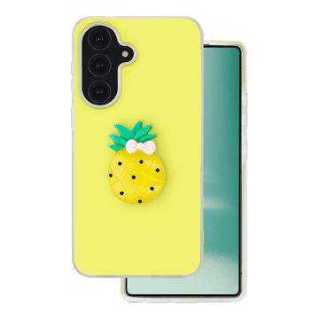 Onasi Tutti Frutti 2u1 silikonska maskica za Samsung Galaxy S26 Plus 5G - žuta