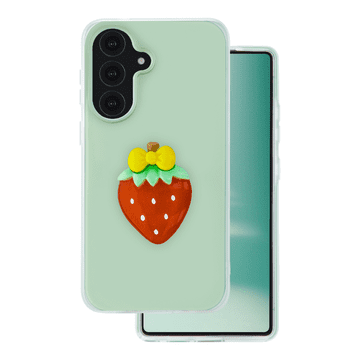 Onasi Tutti Frutti 2v1 silikonska maskica za Samsung Galaxy A36 - zelen