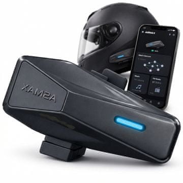 Farrot Motoristički interkom Bluetooth 5.4 Mesh 8 osoba 8km ANC 160km/h Radio FM kaciga vodootporan IPX7