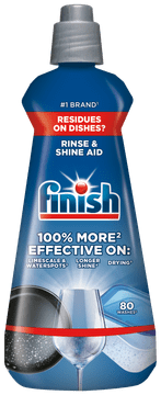 Finish Rinse & Shine Aid sredstvo za ispiranje i sjaj, 400 ml