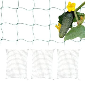 Northix Mreža za penjanje set 4 kom 180x270 cm vrtna potpora