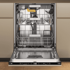 Whirlpool W8I HT40 T ugradbena perilica posuđa, zlatna