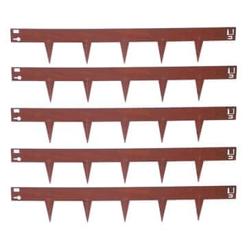 Northix Corten Steel rub travnjaka - Fleksibilni vrtni rub