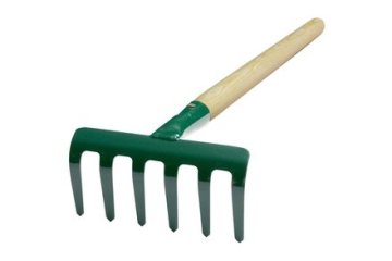 Ostatní Grablje EURO tools 144753 Rake, 6 teeth, with 55 cm handle