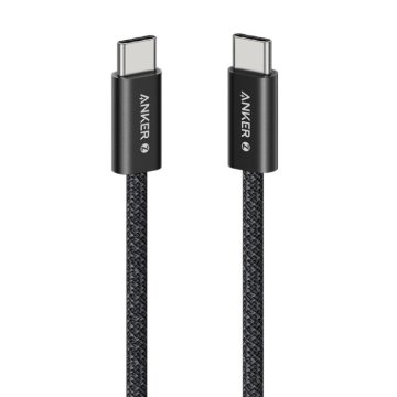 Anker Zolo USB-C na USB-C, 1m, 240W, crn