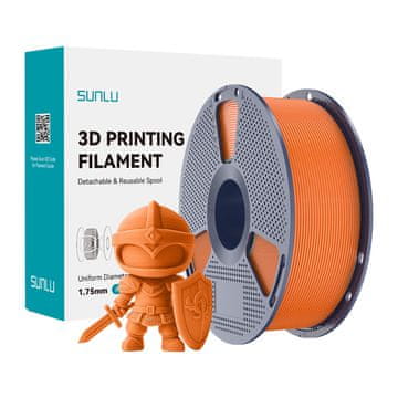 SUNLU Filament PLA+ 1,75 mm 1 kg (sunčano narančasta)