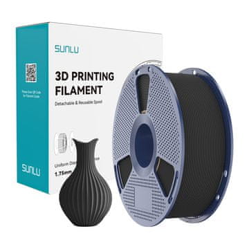 SUNLU Filament PLA Classic 1,75 mm 1 kg (crni)