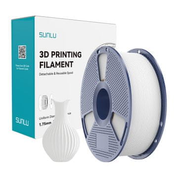 SUNLU Filament PLA Classic 1,75 mm 1 kg (bijeli)