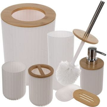 Ruhhy Set kupaonskih dodataka - bijeli Ruhhy 24635
