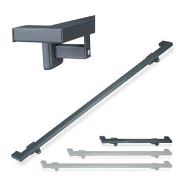 Northix Zidni aluminijski rukohvat za stepenice i vlažne prostore 100 cm