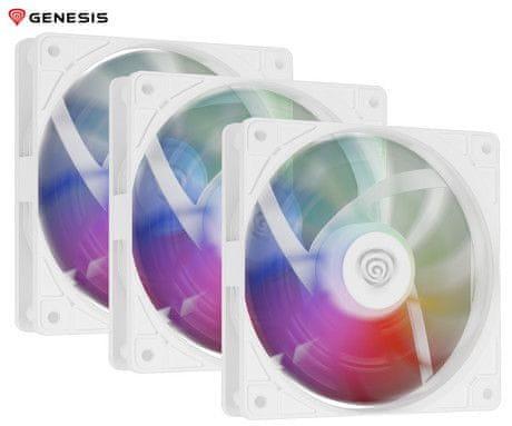 Genesis Oxal 120 ARGB 3-Pack ventilatori