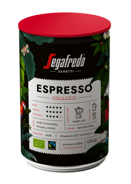 Segafredo Zanetti Espresso Organico mljevena kava, 250 g