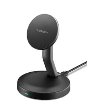 Spigen EF151MS MagSafe punjač, bežični, 15 W, crni (ACH10441)