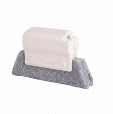HOME & MARKER® Četka za čišćenje utora prozora 2 kom, abrazivna spužva, ergonomska drška, za vodilice i uske pukotine | MAGIWIP