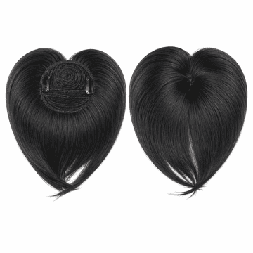 FRILLA® Perika prirodnog izgleda s prozračnom bazom, vlakna otporna na toplinu, jednostavno kopčanje za prirodan volumen | HATIPS