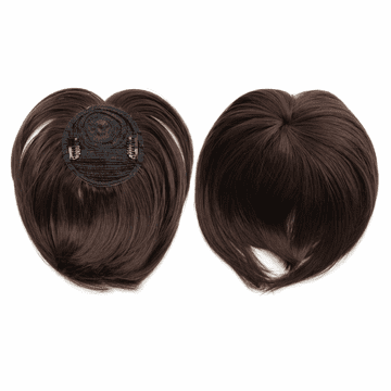 FRILLA® Perika prirodnog izgleda s prozračnom bazom, vlakna otporna na toplinu, jednostavno kopčanje za prirodan volumen | HATIPS