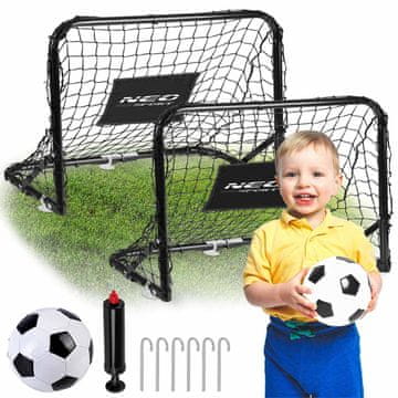 Neo-Sport Nogometni gol - set od 2 - 60 x 45 x 25 cm NS-486