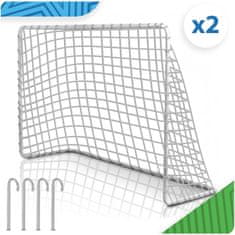 Neo-Sport Prijenosni nogometni gol za trening, 2 kom., 183 x 122 x 61 cm, NS-485