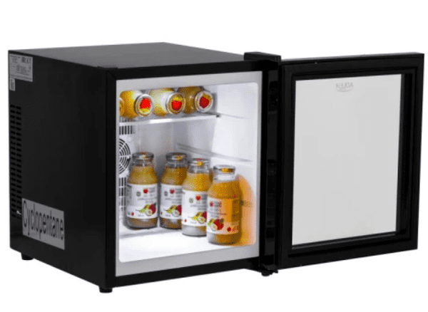 Adler mini hladnjak sa staklenim vratima