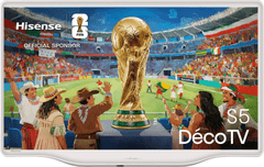 Hisense 32S5Q TV, Déco TV, 4K UHD, 60Hz