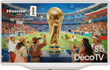 Hisense 32S5Q TV, Déco TV, 4K UHD, 60Hz