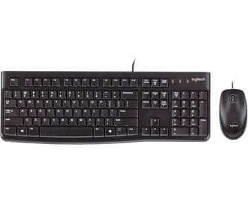 Logitech Desktop MK120 USB SLO tipkovnica + miš