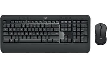 Logitech MK540 Advanced brezžični namizni komplet, Unifying, tipkovnica+miška SLO