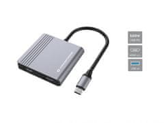 Conceptronic USB-C multiport docking 2x HDMI, USB 3.0, 100W PD