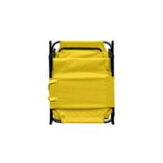 Aga 2x Vrtni ležaljka s nadstrešnicom Žuta