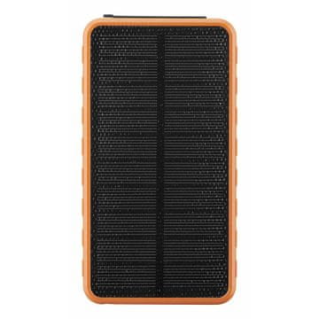 CellularLine Prijenosna solarna baterija, 20.000 mAh, IP65, LED svjetiljka, crna (PBSOLAR20000O)