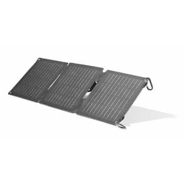 CellularLine Prijenosna solarna baterija, 20 W, ETFE, siva (ACHSOLAR2USB20WD)
