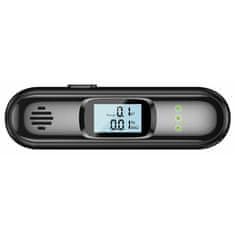 CellularLine digitalni alkotest, LCD zaslon, USB-C punjenje, crna boja (ALCOLTESTK)
