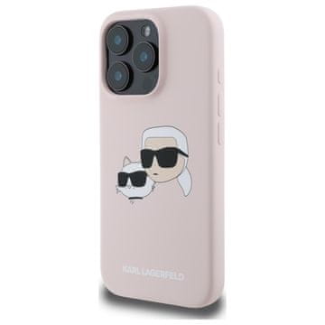 Karl Lagerfeld Karl Lagerfeld Tvrda Silikonska Futrola Za Iphone 16 Pro 6.3 Za Magsafe