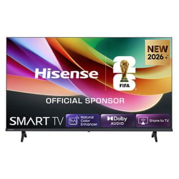 Hisense 32A4S TV, FHD, Smart TV, 60Hz