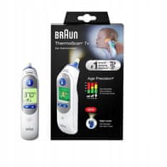 Braun IRT6525 ThermoScan 7+, ušni toplomjer