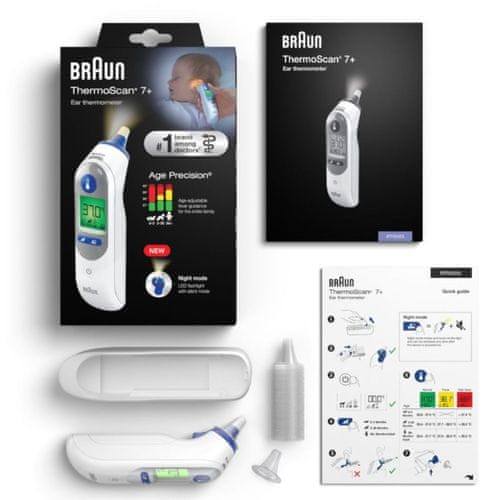 BRAUN ThermoScan 7+ prethodno zagrijan vrh