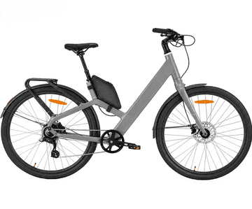 MS ENERGY Veles električni bicikl, cestovni/gradski, 250 W, do 70 km, sivi