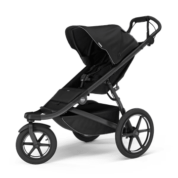 Thule Urban Glide 3 dječja kolica, magnetska kopča, crna