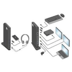 ACT AC7049 univerzalna priključna stanica USB-C ili USB-A, za 2 HDMI monitora, DisplayLink