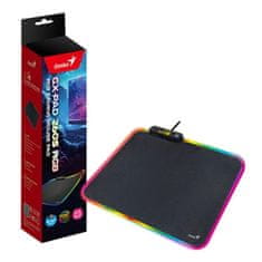 Genius GX GAMING GX-Pad 260S (31250018400) RGB, tekstil, crna, 260x240x3 mm igraća podloga