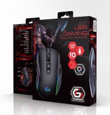 Gembird MUSG-RAGNAR-RX500 RGB crni gejmerski miš