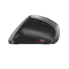 Cherry MW 4500 LEVARSKI (JW-4550) crni ergonomski bežični miš