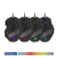 ACT AC5000 RGB 3200 DPI Crni igraći miš