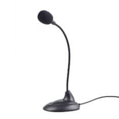 Gembird MIC-205 stolni crni mikrofon