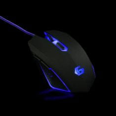 Gembird MUSG-001-B LED igrački miš crno/plavi