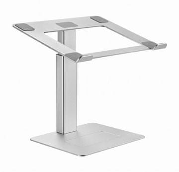 Gembird NBS-D1-02 stalak za laptop, podesiv po visini, srebrni 225-380 mm