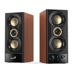 Genius SP-HF800BT (31730051401) 2.0 20W drveni Bluetooth 5.3 zvučnik