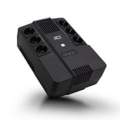 ACT AC2300 Linijski interaktivni UPS 600VA sa 6 uzemljenih utičnica, 120W, alarm, AVR