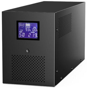 Gembird EG-UPS-036 UPS LCD 3000VA 3xSchuko, 3xIEC C13, 3000VA, 1800W, RJ11/RJ45, USB