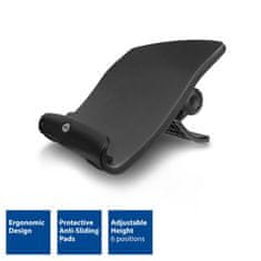 ACT AC8100 stalak za laptop do 17" podesiva visina (6 položaja) hub s 4 porta